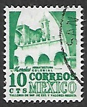 Mexico # 858 - Convent Morelos - used.....{P2}