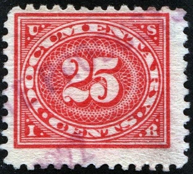 R236 25¢ Documentary Stamp (1917) Used