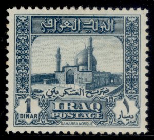 IRAQ SG229a, 1d turquoise-green, M MINT.