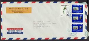 Costa Rica to Ballwin MO 1982 Airmail  #10 Cover 