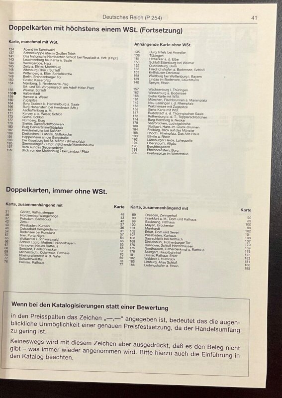 Michel Bildpostkarten  und Motivganzasachen 2002 Katalog Deutschland