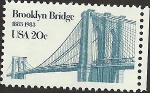 # 2041 MINT NEVER HINGED BROOKLYN BRIDGE