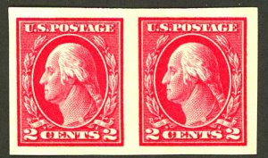 U.S. #409 MINT PAIR OG NH
