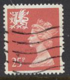 Great Britain Wales  SG W73 SC# WMMH60 Used  see details 2 band 