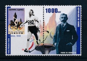 [106921] Guinea 2002 Olympic Games London Fanny Blankers Koen  MNH