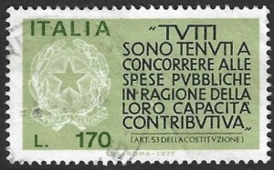 Italy #1260     used