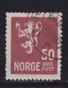 Norway 127 Lion Rampant 1927