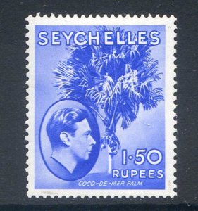 Seychelles 1r 50 Ultramarine SG147 Mounted Mint