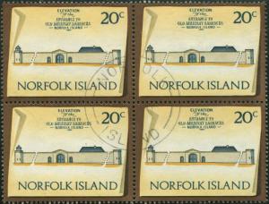 Norfolk Island 1973 SG144 20c Historic Building block FU