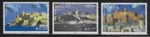 Malta Scott #'s 1426 - 1428 MNH