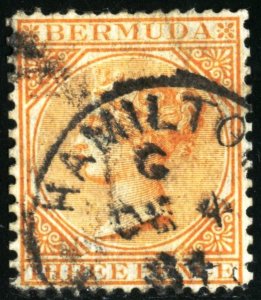 BERMUDA - SC #7 - USED - 1882 - Item BERMUDA008