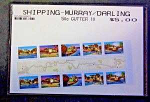 Australian Stamps Mint Collector Pack 2003 Shipping Murray Darling Gutter 50c Sc