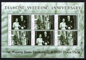 Palau 890 MNH Diamond Wedding Anniversary Queen Elizabeth II ZAYIX 0324M0050