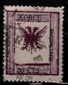 Albania Shqiperise Scott 67 Used double eagle