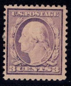 MOMEN: US STAMPS #501 3c MINT OG H LOT #75048-3