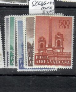 VATICAN CITY  SC C35-44      MNH    P0429A H