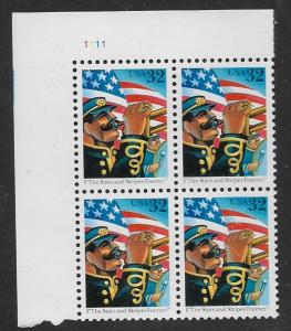 Sc 3153 PB Flags 1111 MNH