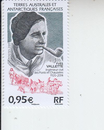 2019 FSAT Fr Antarctic Yves Valette (Scott 603) MNH