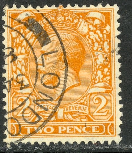 GREAT BRITAIN 1924 KGV 2d Portrait Issue Sc 190 VFU