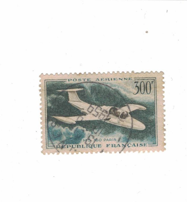 1227 - France (300 Fr) 1959 - Postage stamps Airmail [Stamp] Mint conditions