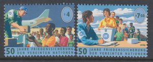 UN Vienna 242-243 MNH VF