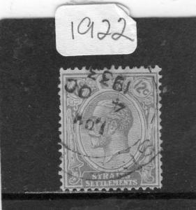 Strait Settlement 1922 Geo V used