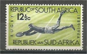 SOUTH AFRICA, 1964, MH 121/2c,Table Mountain, Scott 302