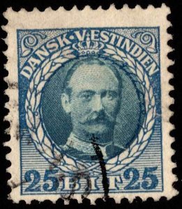 Danish West Indies Scott 32 Used.