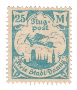 DANZIG STAMP 1923 SCOTT # C14. UNUSED