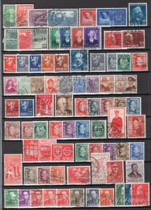 Norway 1940-1990 Collection 183 Stamps Used or Mint CV$100+