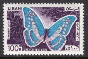 Lebanon C433 Butterfly MNH VF