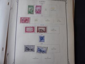 Algeria 1924-1971 Stamp Collection on Scott Specialty Album Pages