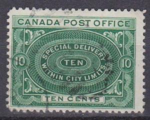 Canada #E1 F-VF Used CV $11.00 (B7890)