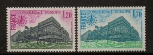 FRANCE SGC25/6 1978 HUMAN RIGHTS MNH