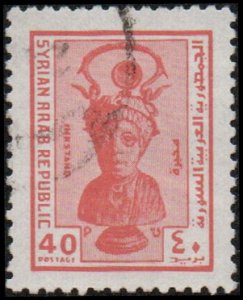 Syria 798 - Used - 40p Man's Head Ink Stand (1978)