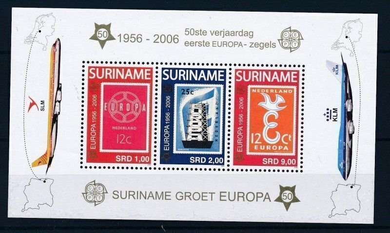 Suriname MNH S/S 1336a Europa 50th Ann. 2006
