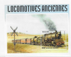 Togo 1999 Trains Locomotive S/S Sc 1911N MNH C16