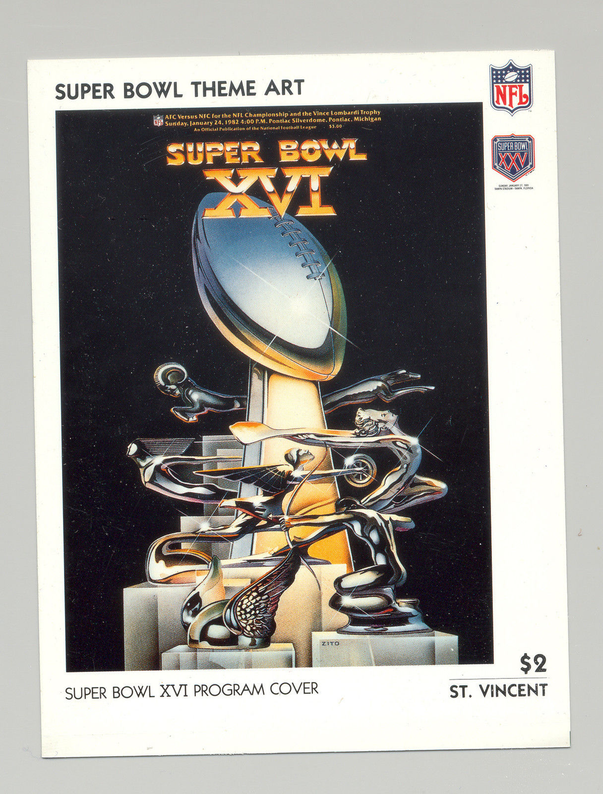 The Super Bowl Program Covers