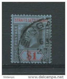 Straits Settlements 1912-8 Sc 165 Used