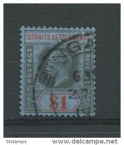 Straits Settlements 1912-8 Sc 165 Used