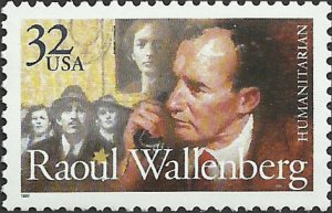 3135 32c Raoul Wallenberg  Mint NH OG VF