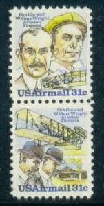 C91-C92 31c Wright Brothers Fine MNH