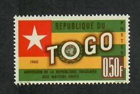 Togo; Scott 387; 1961;  Unused; NH