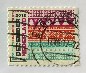 Netherlands 2012 Scott 1428a used - December stamp, Christmas motive