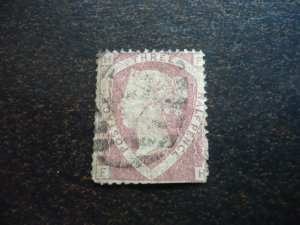 Stamps - Great Britain - Scott# 32 - Plate 1 - Used Single Stamp
