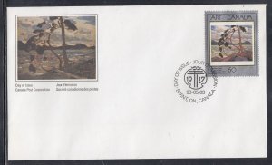 Canada Scott 1271 FDC - Masterpieces of Canadian Art