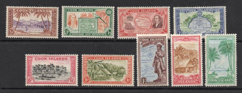 Cook Islands - SG# 150 - 153 + 155 - 159 MH  /  Lot 1118029