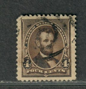 US Sc#222 Used, XF-Superb Jumbo!