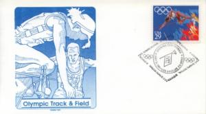 1991 Summer Olympics Pole Vault (Scott 2553) Gamm UO FDC