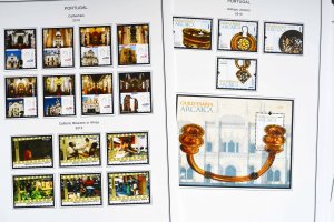 COLOR PRINTED PORTUGAL 2011-2015 STAMP ALBUM PAGES (93 illustrated pages)